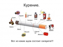 Презентация по окружающему миру Курение