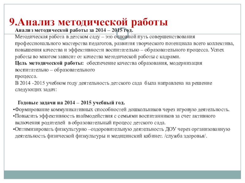 Анализ методического продукта. Анализ методической работы. Анализ методической работы текст.