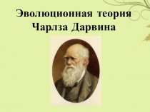 Презентация по биологии Эволюционная теория Дарвина