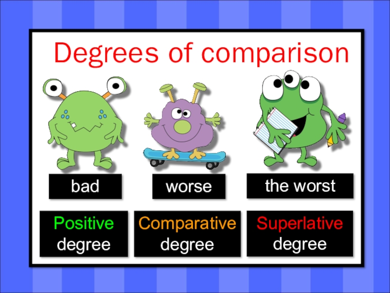 Degrees of comparison good. Degrees of Comparison. Comparative degree. Degrees of Comparison positive Comparative Superlative. Degrees of Comparison презентация 10 класс.