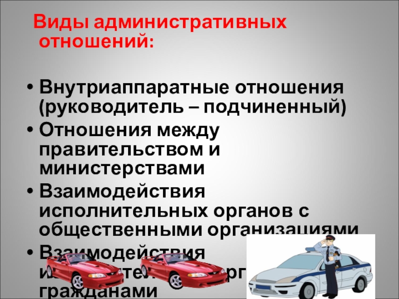 Презентация на тему административное право 9 класс