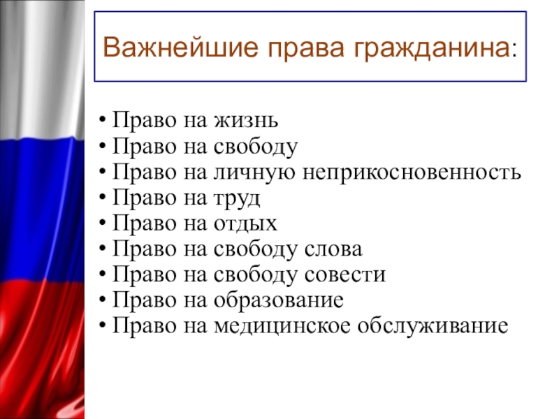 Какое право гражданина россии может быть проиллюстрировано с помощью данного изображения объясните