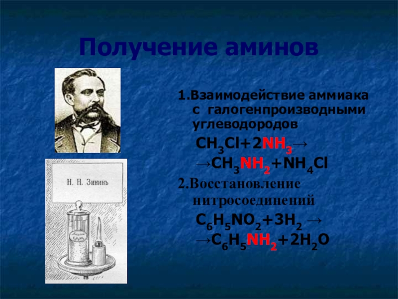 Презентация на тему амины 10 класс химия