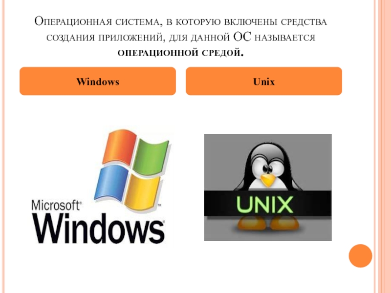 Операционная система аналог windows