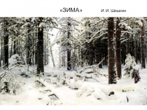 Занятие Презентация по развитию связной речи Зима