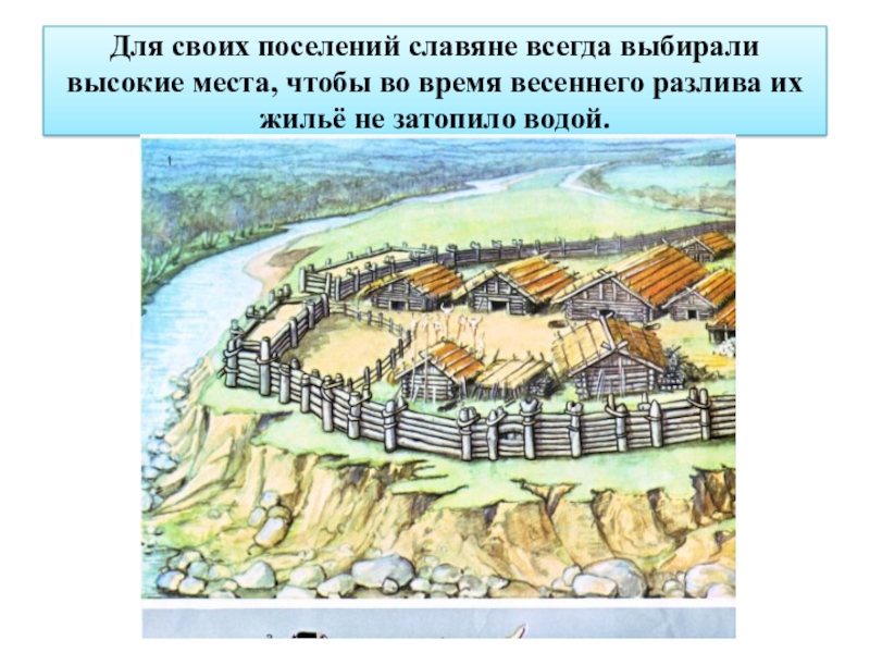 Славянский поселок. – Реконструкция поселения восточных славян (VIII-IX ВВ.).. Земляной вал поселение славян. Городище восточных славян. Славянский поселок древней Руси.