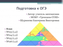 Подготовка к ОГЭ модуль алгебра , геометрия 2 часть