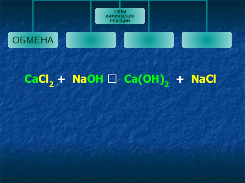 CaCl2 + NaOH ? Ca(OH)2 + NaCl
