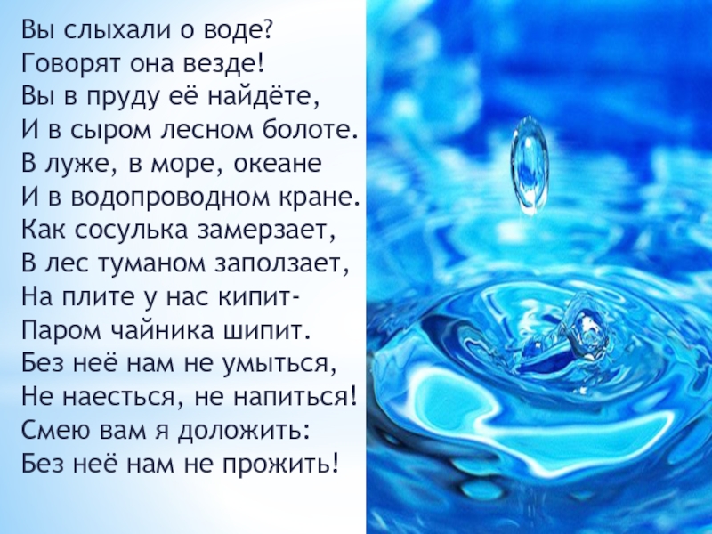 Твоя вода проект