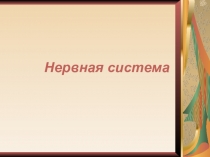 Презентация по Биологии на темуНервная система(9 Класс)