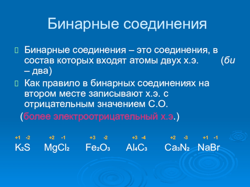 Презентация на тему степень окисления 8 класс химия