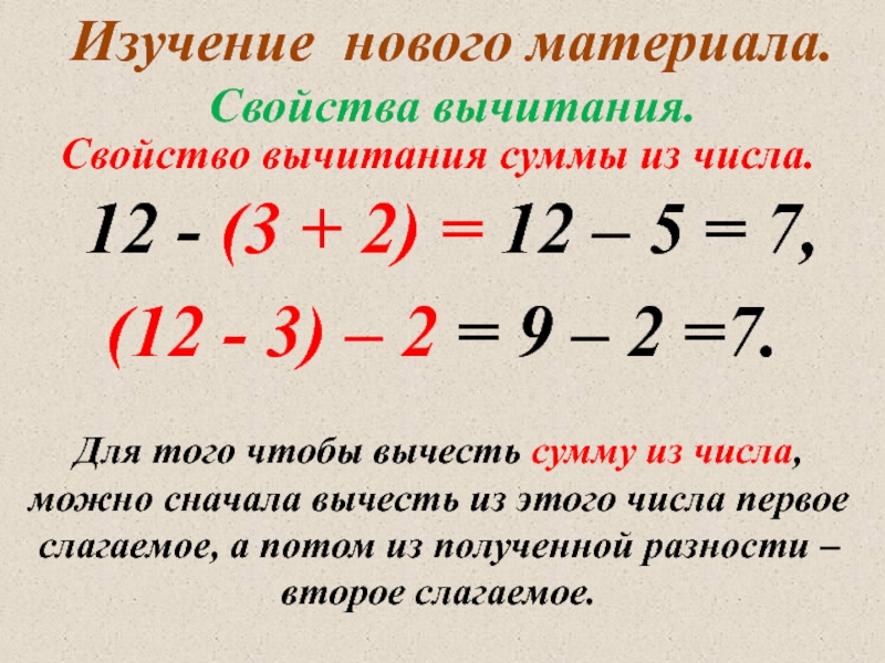 Сложение натуральных чисел 5 класс презентация