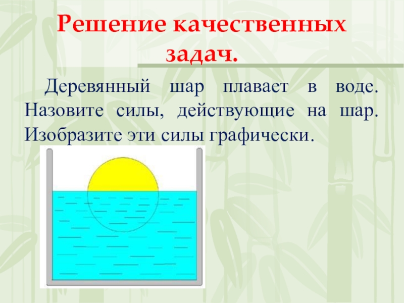 Деревянный шар плавает на воде назовите силы. Силы действующие на шар в воде. Шар плавает в воде. Деревянный шар плавает на воде назовите силы действующие на шар. Деревянный шар плавает на воде назовите силы действующие.