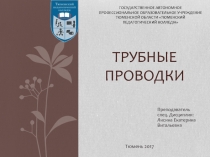 Презентация по МДК.02.01 Теоретические основы организации монтажа наладки систем автоматизации на тему Трубные проводки