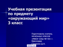 Презентация по окружающему миру  Свойства снега и льда 3 класс
