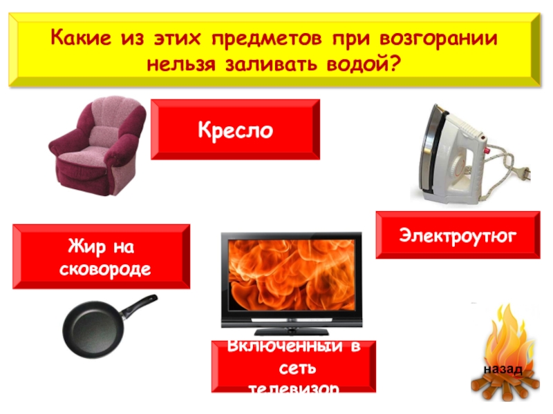 Нельзя налить. Какие предметы при возгорании нельзя заливать водой. Какие из этих предметов при возгорании нельзя заливать водой?. Какие предметы при возгорании можно заливать водой. При возгорании сковороды необходимо залить ее водой.