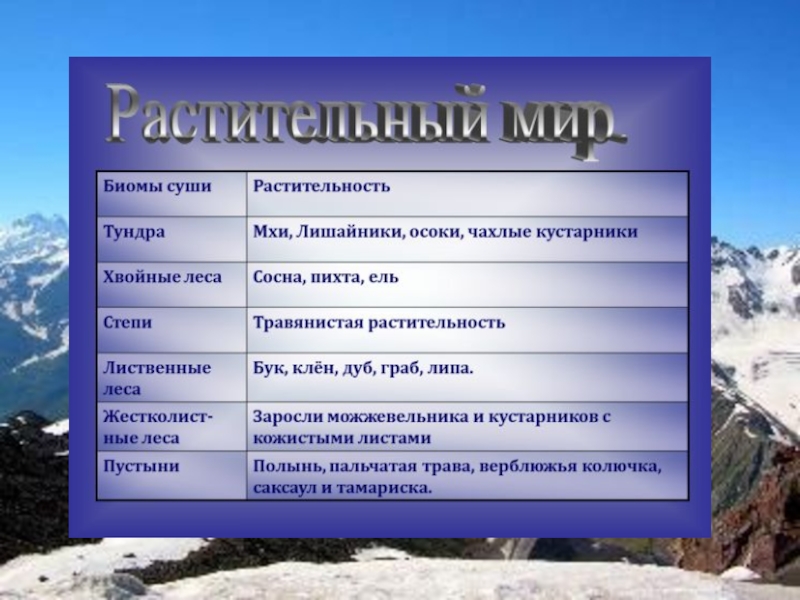 Тип природного биома. Основные биомы суши таблица. Палеарктическая область презентация. Основные биомы суши Неарктическая область. Таблица биогеография основные биомы суши.