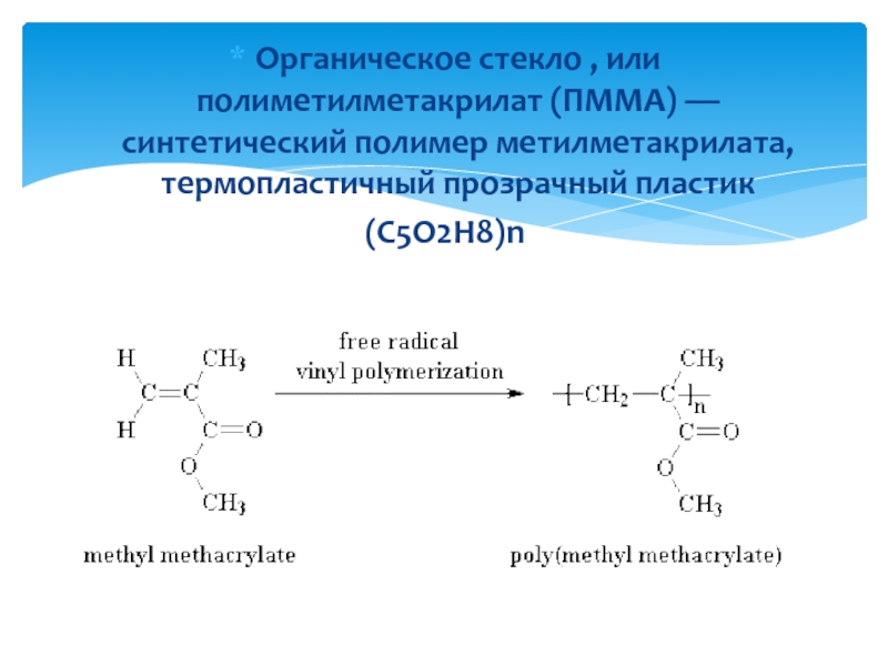 Полимер полиметилметакрилат