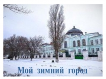Презентация Мой зимний город