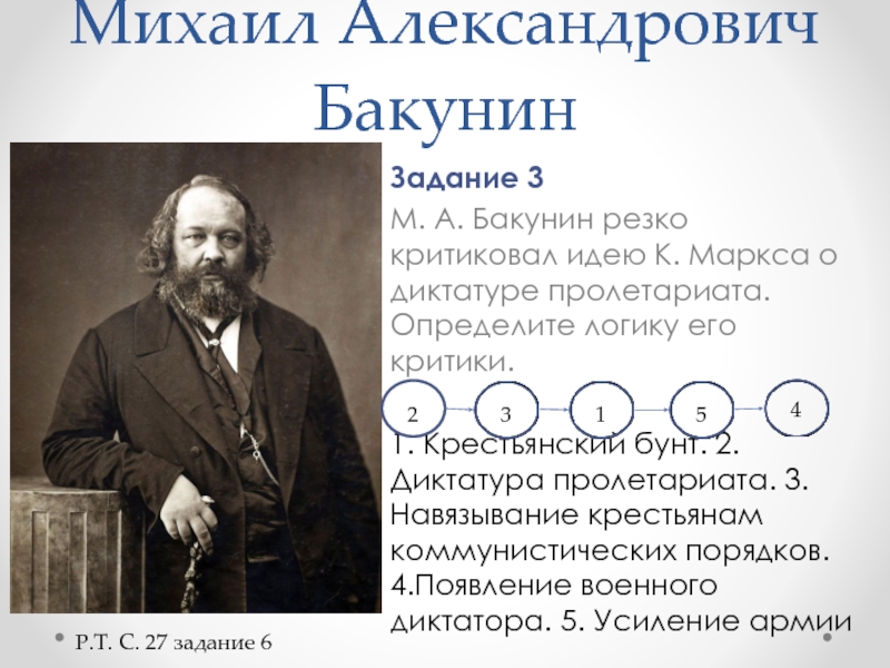 М а бакунин направление. Бакунин критиковал Маркса.