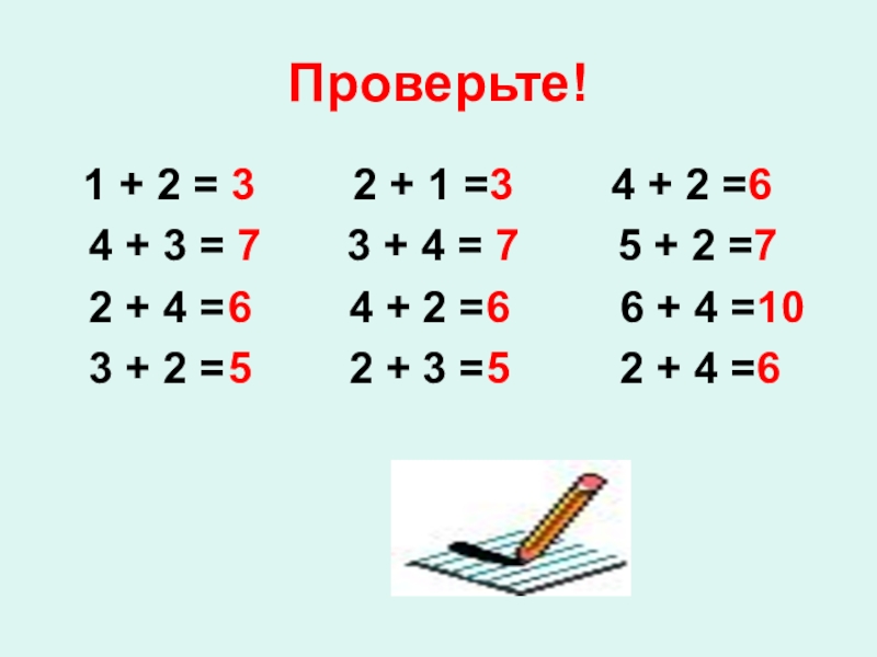 Тех карта перестановка слагаемых 1 класс