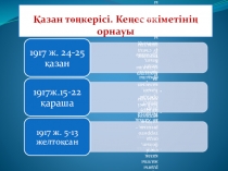 Октябрьская революция. Установление Советской власти в Казахстане