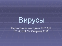 Презентация по биологии Вирусы