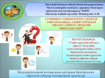 Модульдерді тиімді қолдану презентациясы