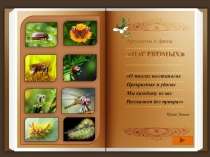 Презентация к уроку биологии в 7 классе по теме: Насекомые