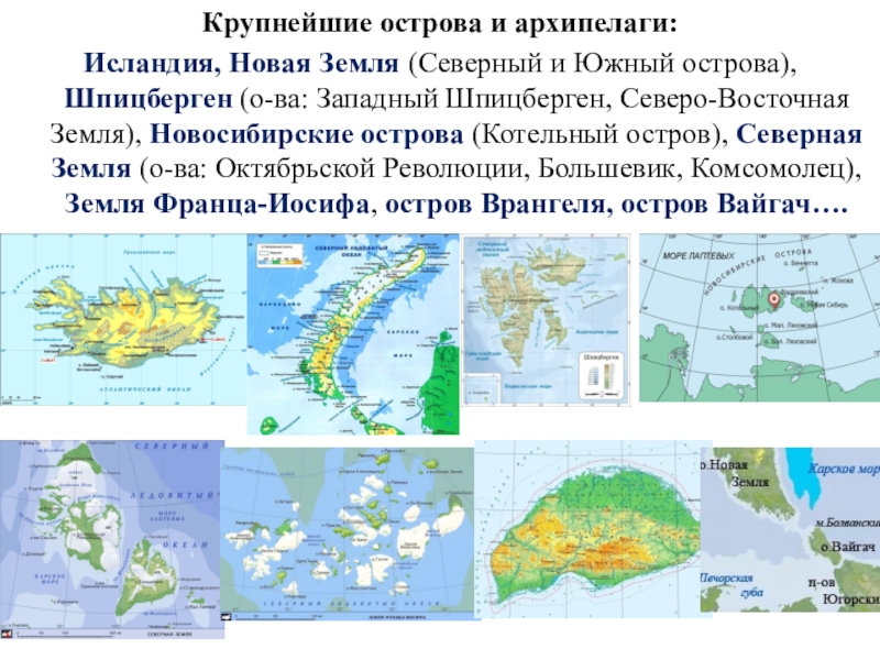 Государства острова государства архипелаги
