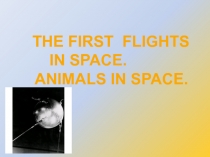 Презентация по английскому языку на тему История космоса