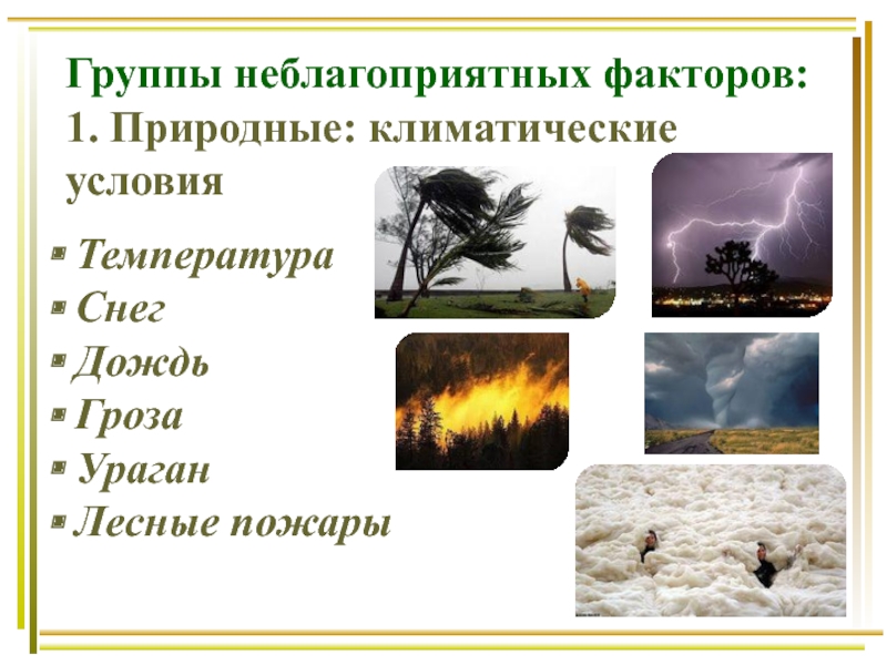 1 1 природные условия. Неблагоприятные природно-климатические условия. Экстремальные ситуации в природных условиях. Неблагоприятные природные условия. Неблагоприятные условия климата.