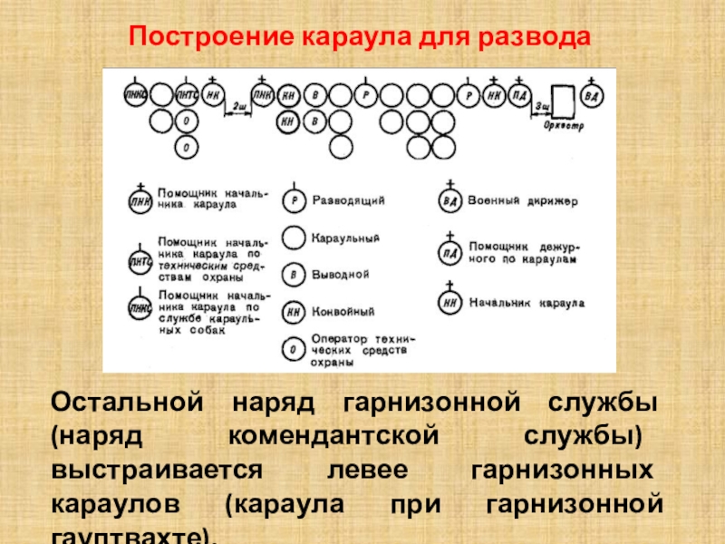 Смена караулов во сколько. Схема построения караула подразделения пожарной охраны. Схема построения суточного наряда. Построение караула на разводе. Схема построения караула на разводе.