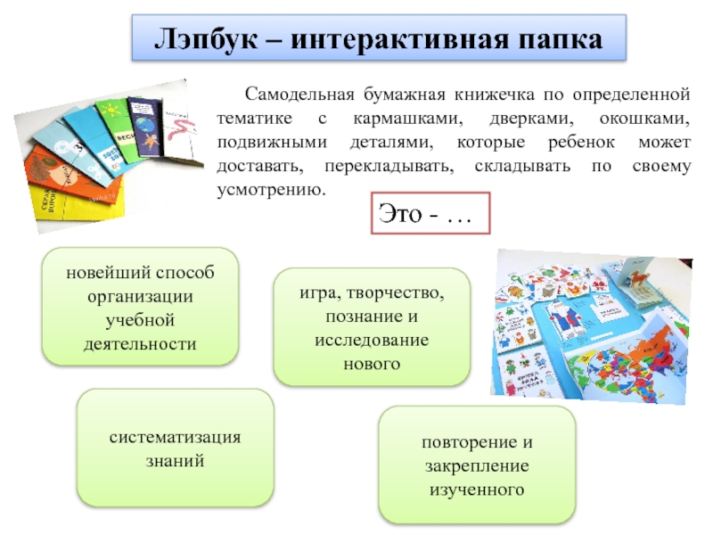 Презентация лэпбука в детском саду на конкурс