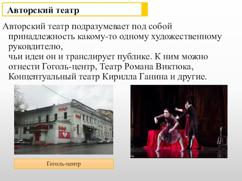 Реферат: Театр Романа Виктюка