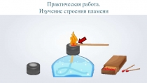 Презентация по химии Изучение строения пламени. (Практическая работа)