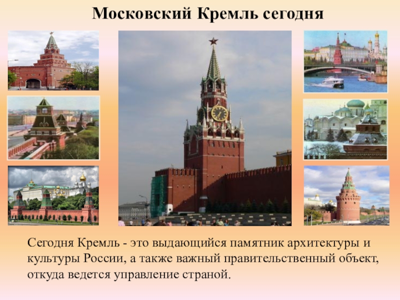 Ансамбль московского кремля презентация