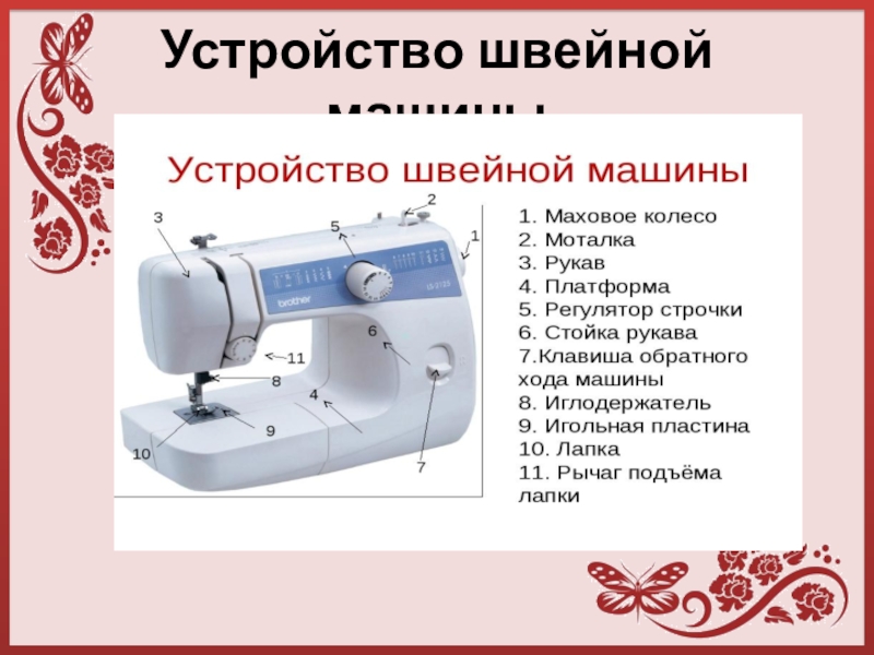 Швейные машинные работы 6 класс технология