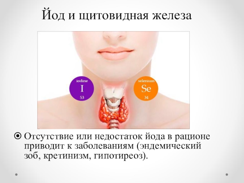Щитовидная железа йод фтор. Эндемический зоб щитовидной железы. Дефицит йода щитовидная железа. Недостаток йода щитовидка.