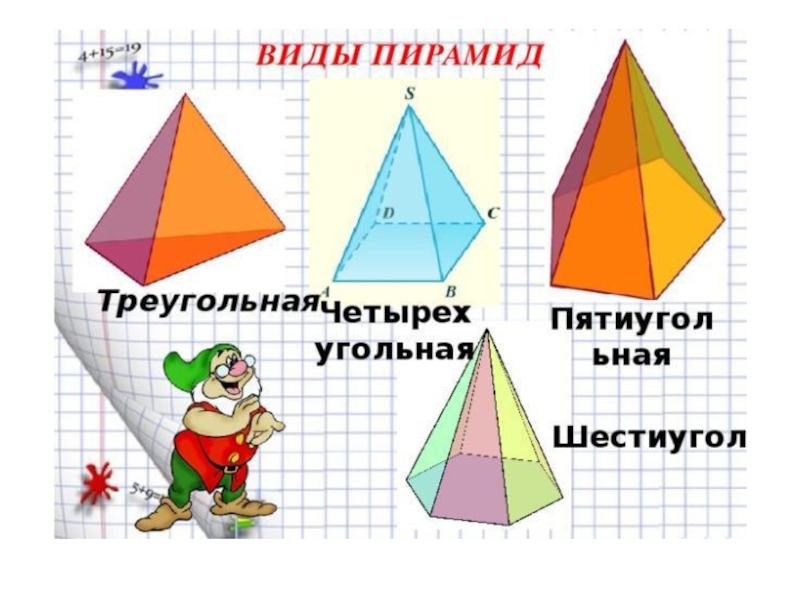 Пирамида 10 класс геометрия презентация мерзляк