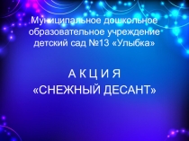 Презентация акции Снежный десант