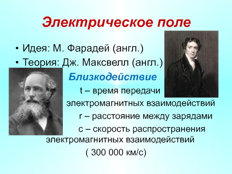 Теория дж. Фарадей основоположник теории электрического поля. Идея Фарадея электрическое поле. Теория Фарадея. Фарадей и Максвелл электрическое поле.