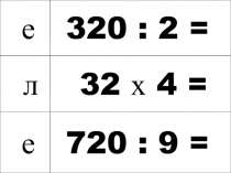Презентация к уроку по теме: Деление на двузначное число. Первичное закрепление (4 класс)