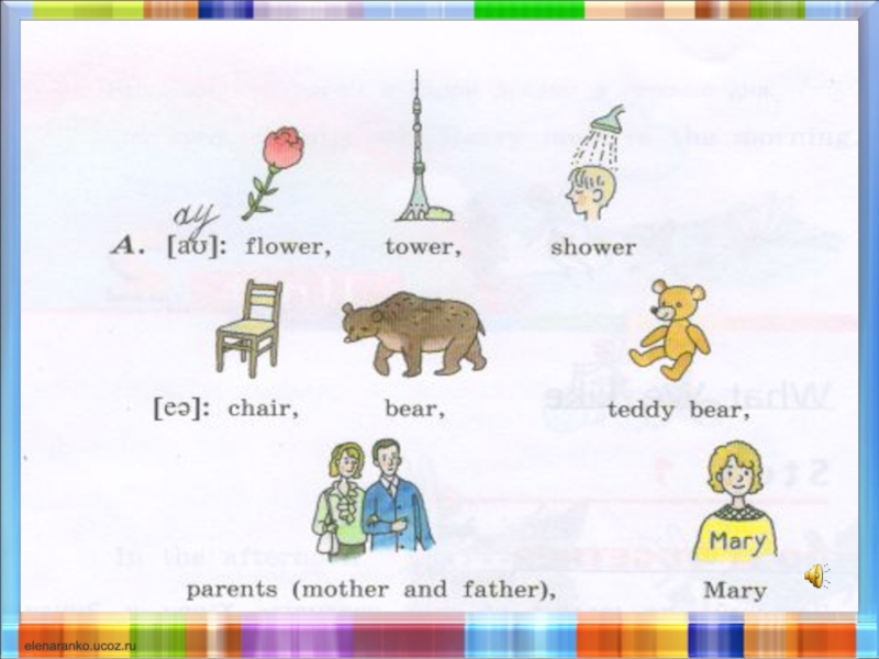 Rainbow english unit. Учебник английского языка рисунок. Карточки английский Rainbow English. Урок английского языка Rainbow English. Карточки презентация по английскому учебнику.