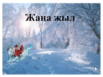 Презентация по казахскому языку Новый год (3 класс)