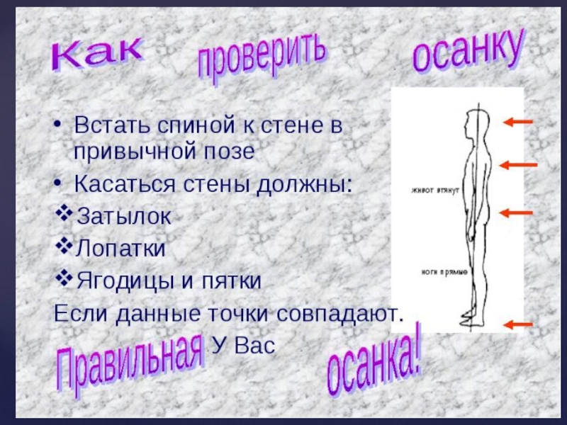 Проект на тему хорошая осанка красота и здоровье на всю жизнь