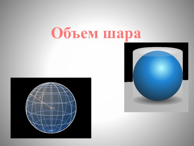 Сообщение шар. Объем шара. Объем шара шара. Шар геометрия объем. Презентация объем шара.