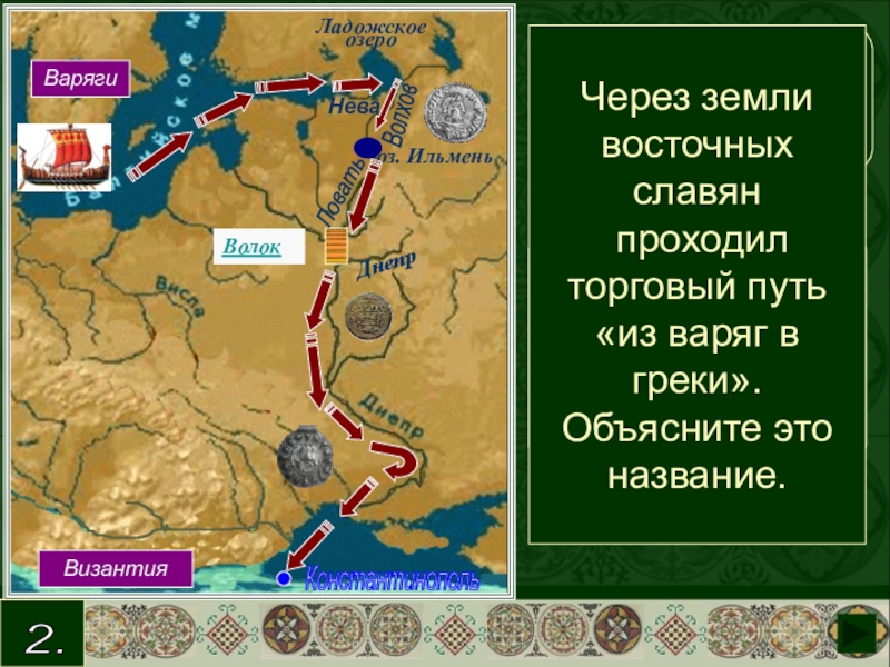 Река волхов место первых столкновений славян и варягов 6 класс проект