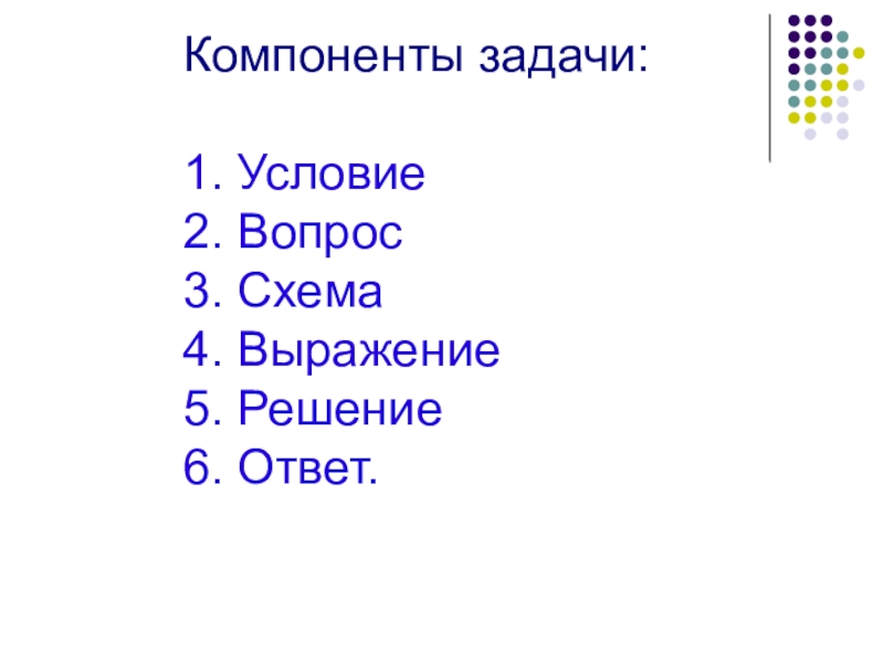 Компоненты задачи. Компоненты задачи схема. Компоненты задачи 1. Карточки компоненты задачи. Схема с компонентами задачи.