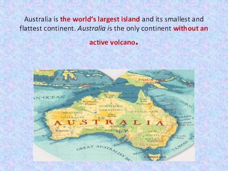 Australia is also